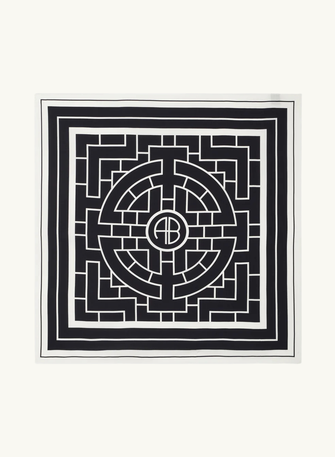 Anine Bing York Scarf AB Black