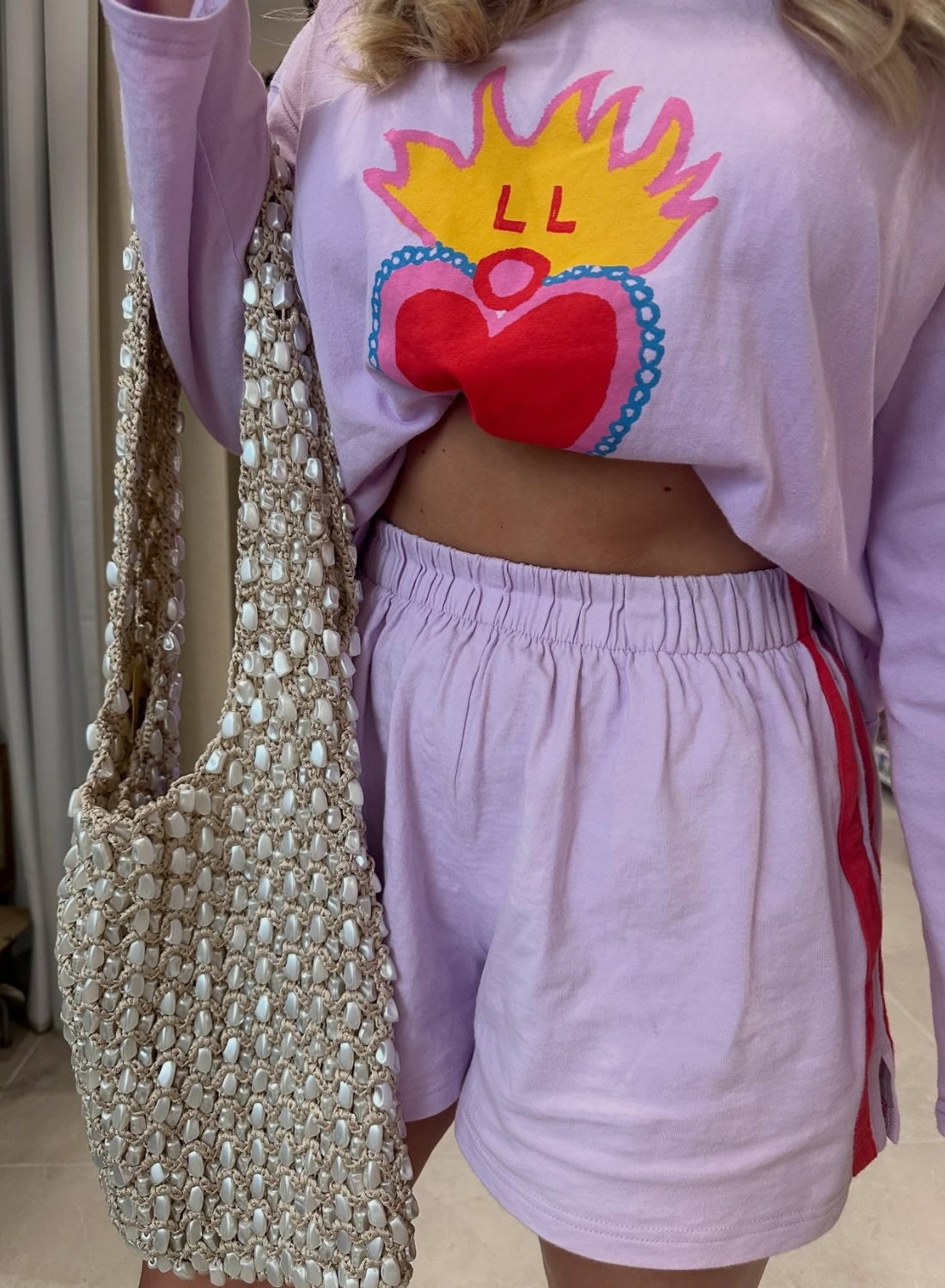 Aelia Sirena Pearl Bag