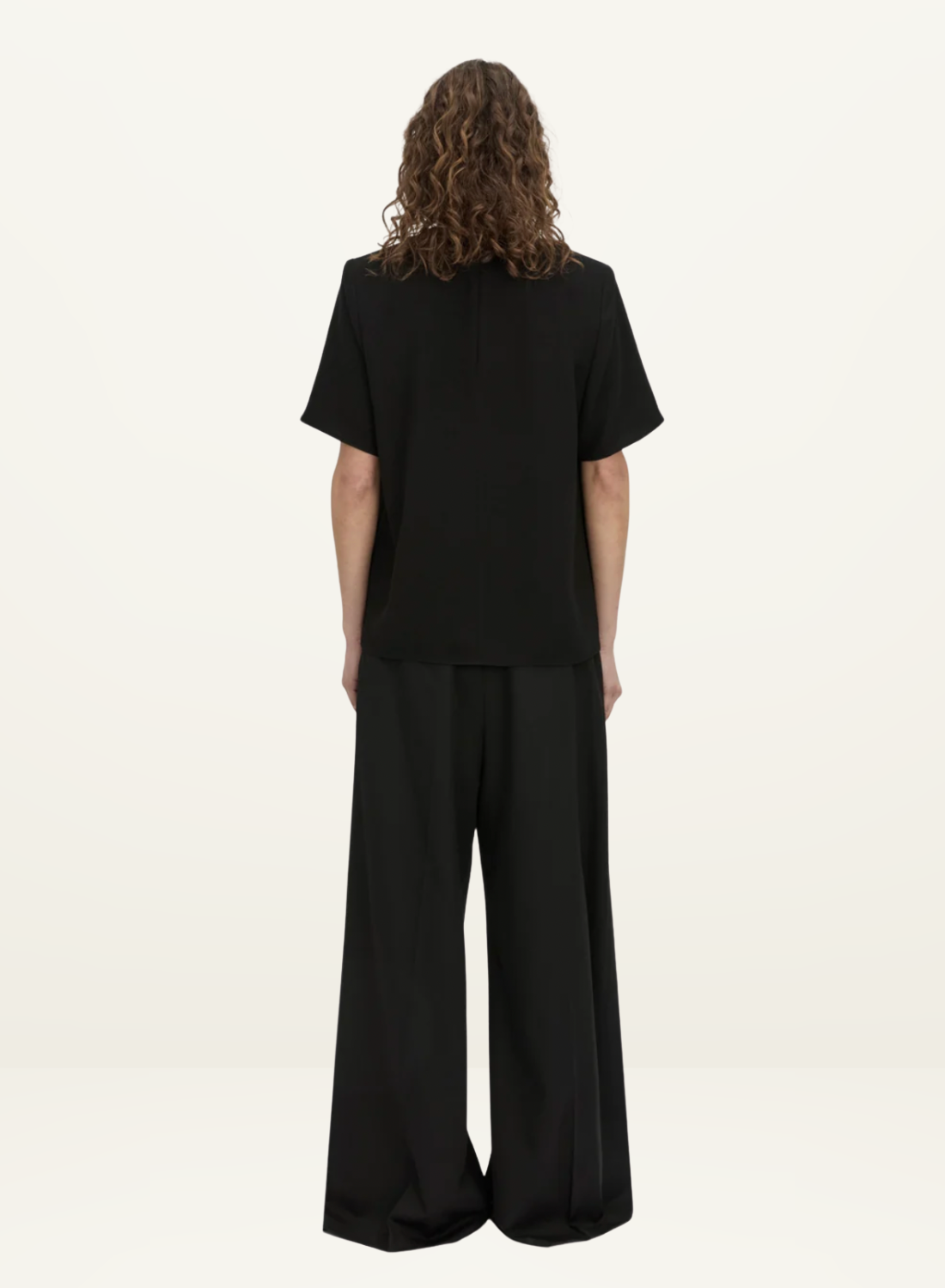 Camilla and Marc Darien Top in Black