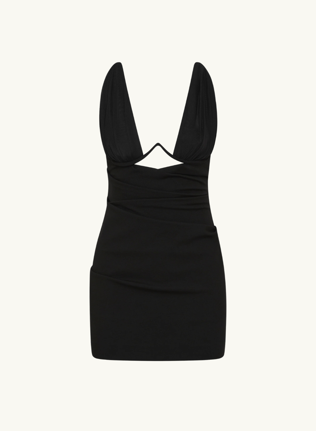 Bec + Bridge Henley Mini Dress in Black