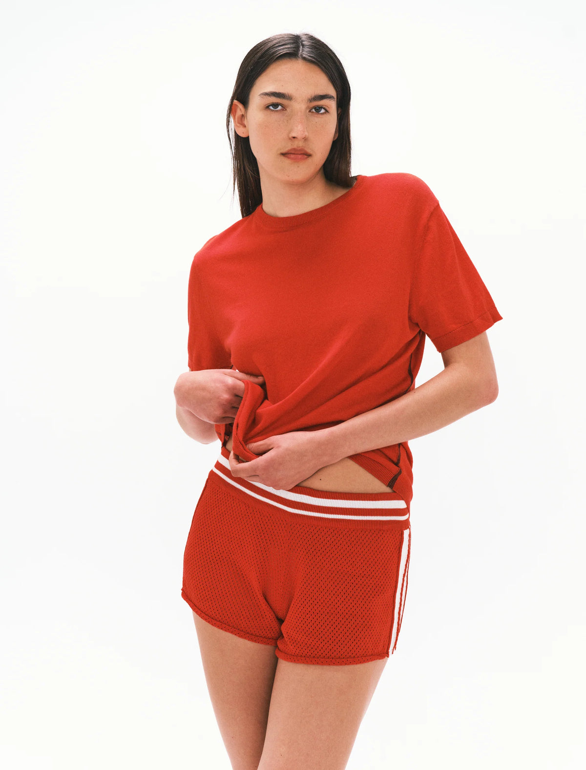 Nagnata Highlighter Tee 3.0 in Poppy