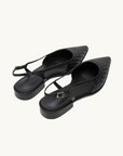 Woven Sling Back Flat in BLACK La Tribe-La Tribe-Frolic Girls