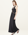 Allegra Lace Trim Dress in BLACK Bec & Bridge-Bec & Bridge-Frolic Girls