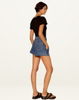 Celene Denim Short in INDIGO Kivari-Kivari-Frolic Girls