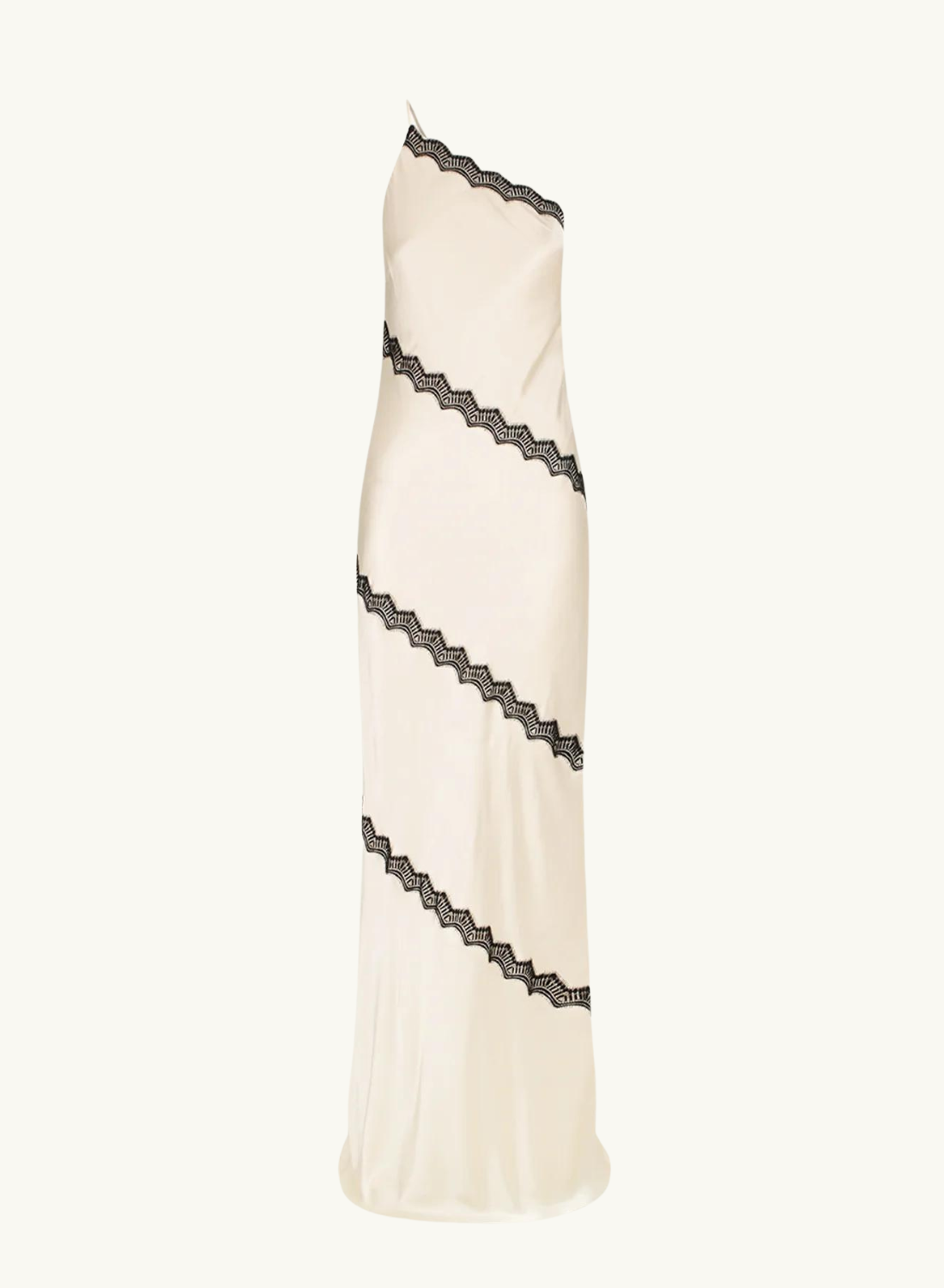 Camille Lace Asymmetrical Maxi Dress CREAM Shona Joy-Shona Joy-Frolic Girls