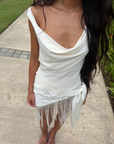 Isabelle Quinn Reina Top in Natural White