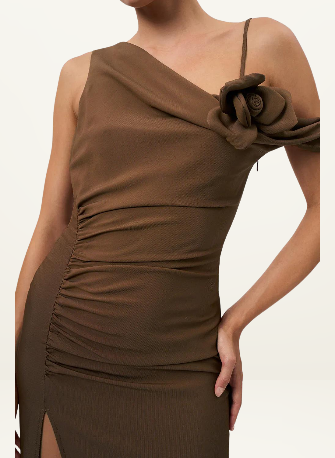 Juliet Ankle Dress in CHOCOLATE BROWN By Johnny-By Johnny-Frolic Girls