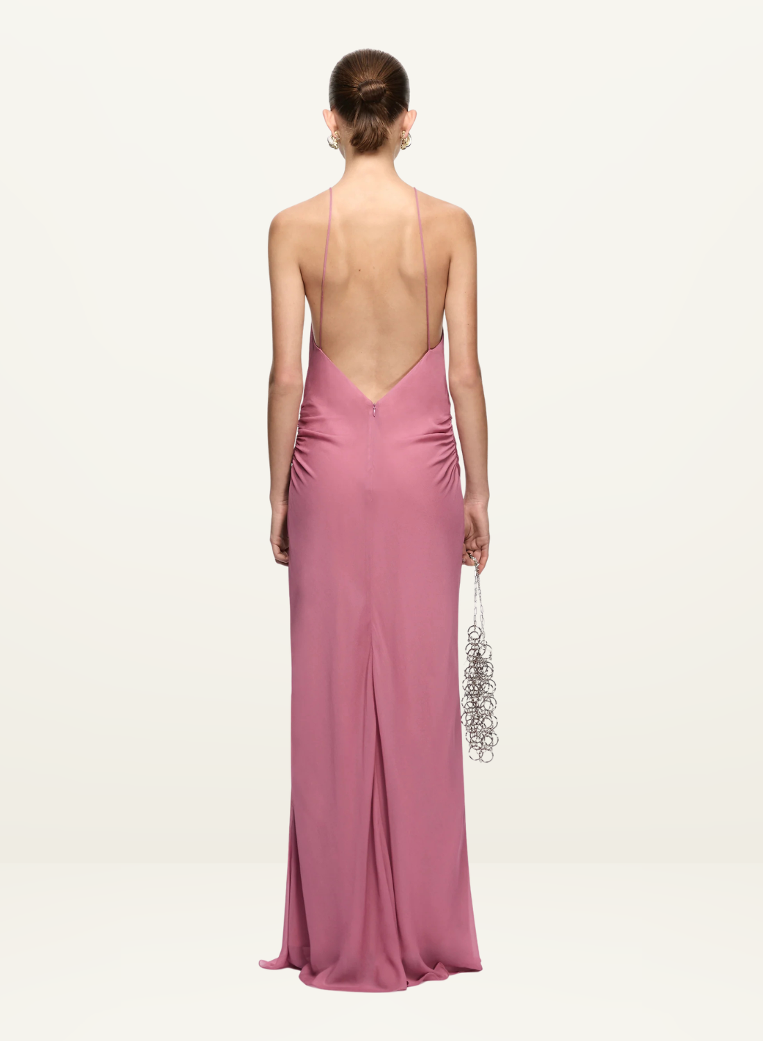 Bec + Bridge Celia Keyhole Maxi Dress in Orchid Pink