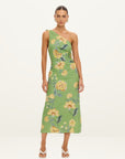 Kivari Eve One Shoulder Midi Dress