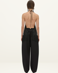 Camilla and Marc Dune Scarf Top in Black