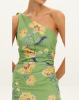 Kivari Eve One Shoulder Midi Dress