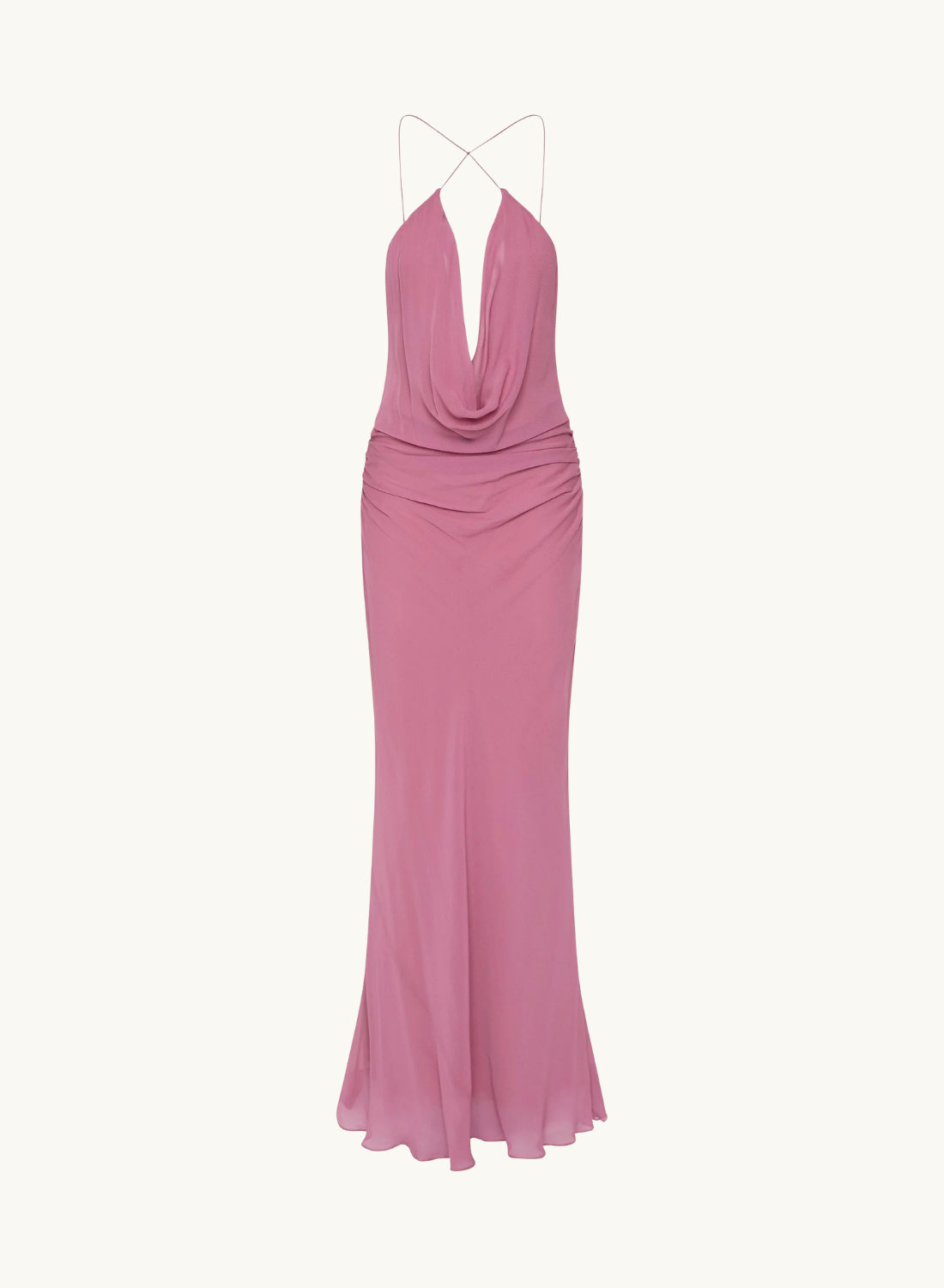 Bec + Bridge Celia Keyhole Maxi Dress in Orchid Pink