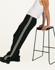 Geo Track Pants in BLACK Something Very Special-Something Very Special-Frolic Girls