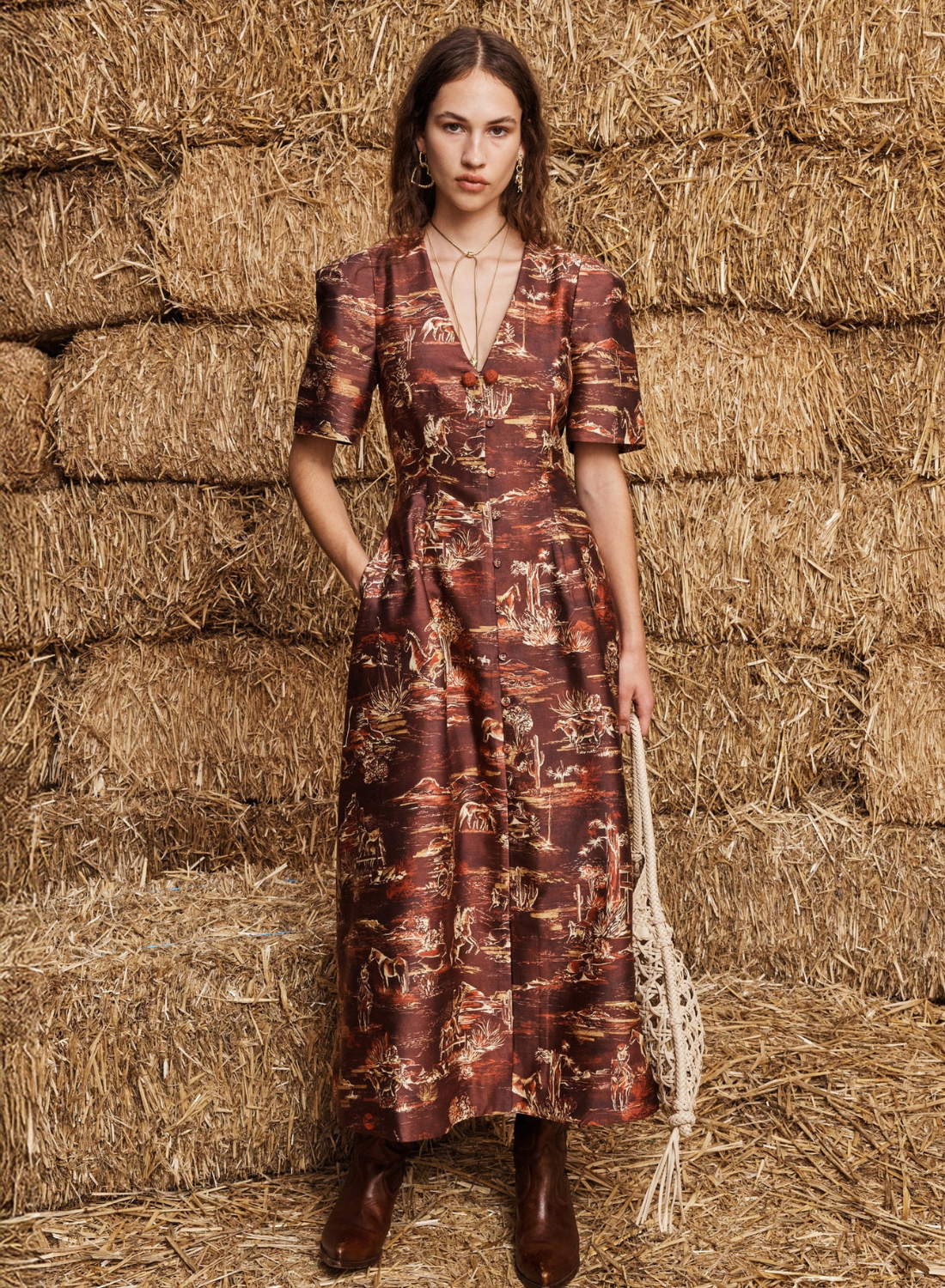 Alemais Ezra Midi Dress