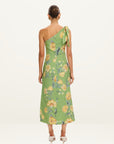 Kivari Eve One Shoulder Midi Dress