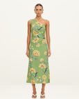 Kivari Eve One Shoulder Midi Dress