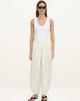 Camilla and Marc Rhia Balloon Leg Pant in Ivory