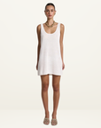 Summi Summi Knit Mini Dress in White