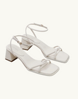 La Tribe Claud Heel in Cream