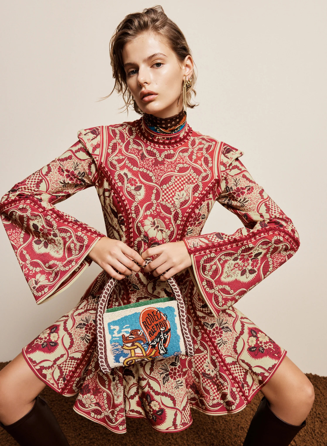 Alemais Kenny Mini Dress