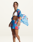 Summi Summi Capulet Elastic Waist Shorts in CAPULENT PRINT// PRE ORDER