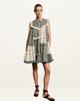 Alemais  Outrider Seersucker Mini Dress