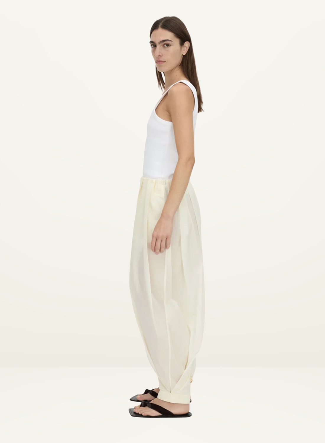 Camilla and Marc Rhia Balloon Leg Pant in Ivory