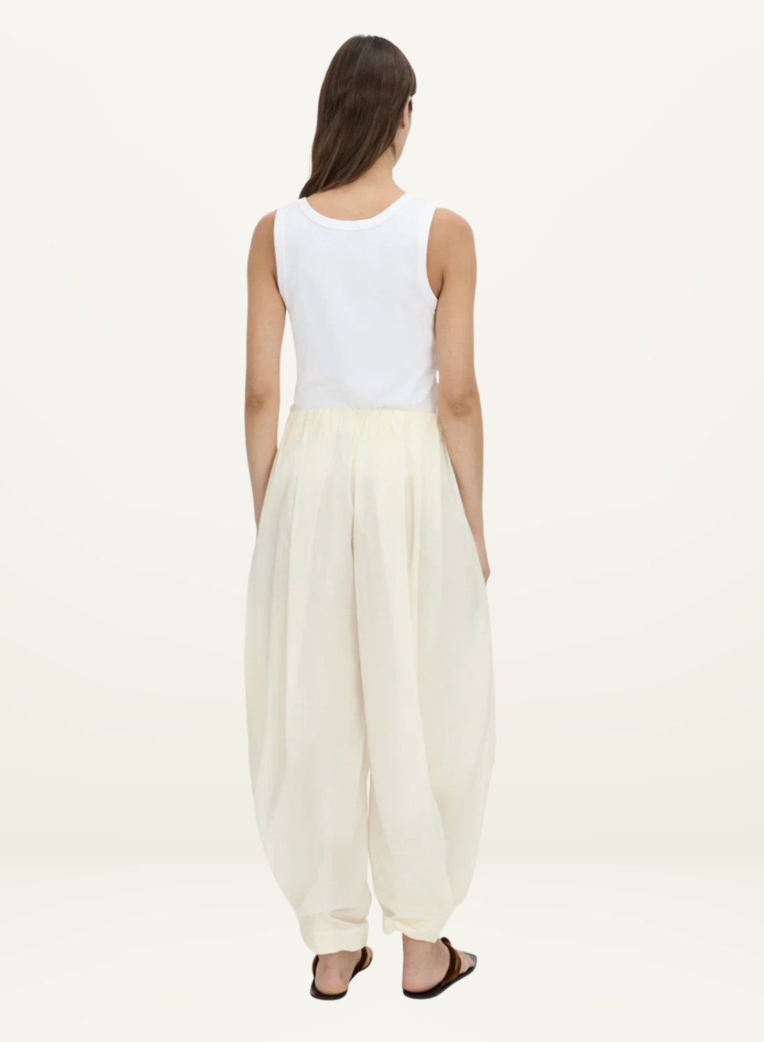 Camilla and Marc Rhia Balloon Leg Pant in Ivory