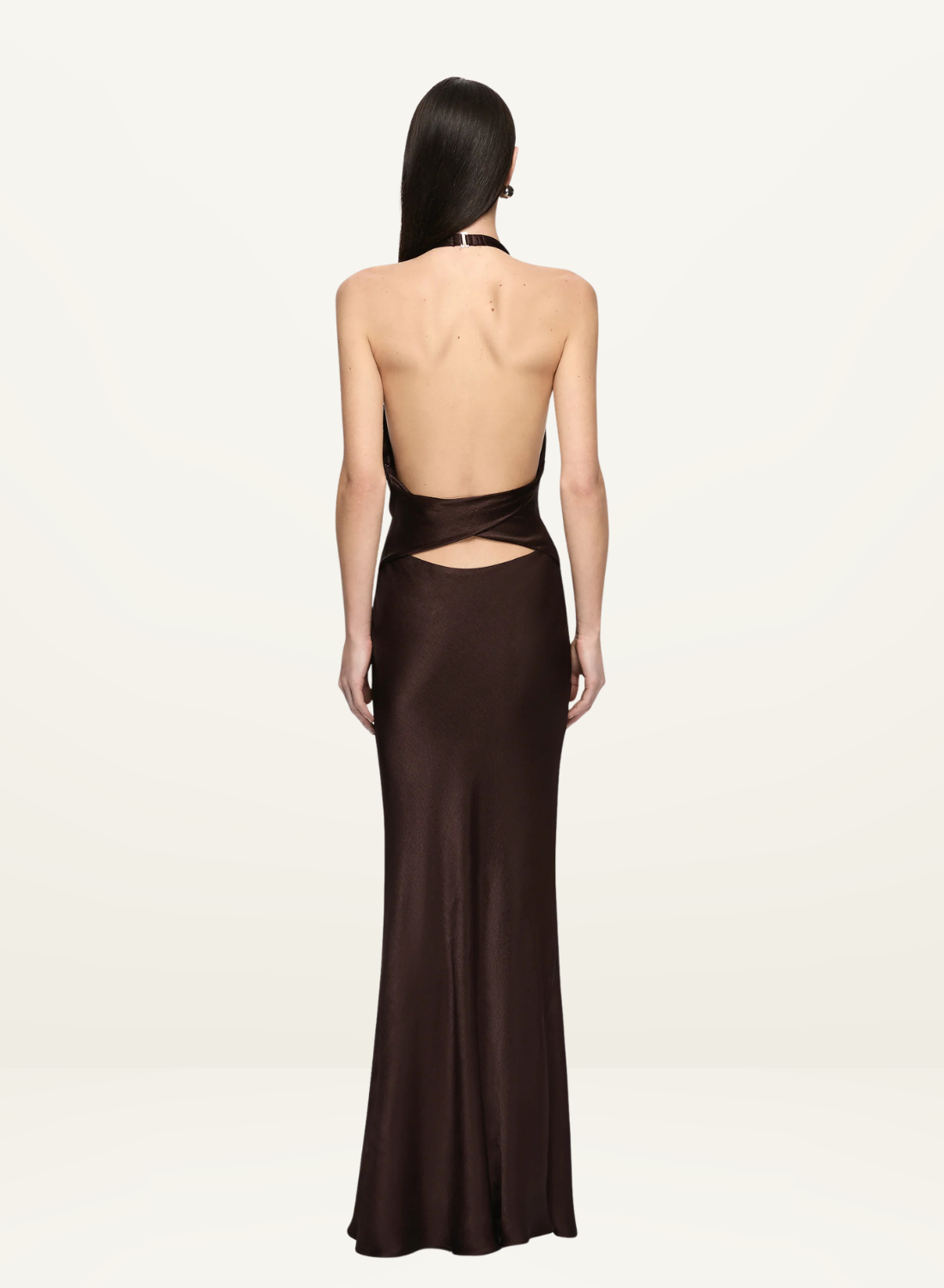 Bec + Bridge Irina Maxi Dress in Dark Chocolate