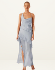 Layla Asymmetrical Ruffle Maxi Dress in SKY Shona Joy-Shona Joy-Frolic Girls