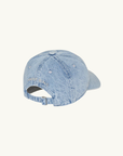 Anine Bing Jeremy Baseball Cap AB in Bleached Blue