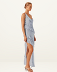 Layla Asymmetrical Ruffle Maxi Dress in SKY Shona Joy-Shona Joy-Frolic Girls