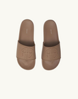 Isla Slides CAMEL MONOGRAM Anine Bing