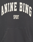 Anine Bing Harvey Sweatshirt in WASHED BLACK