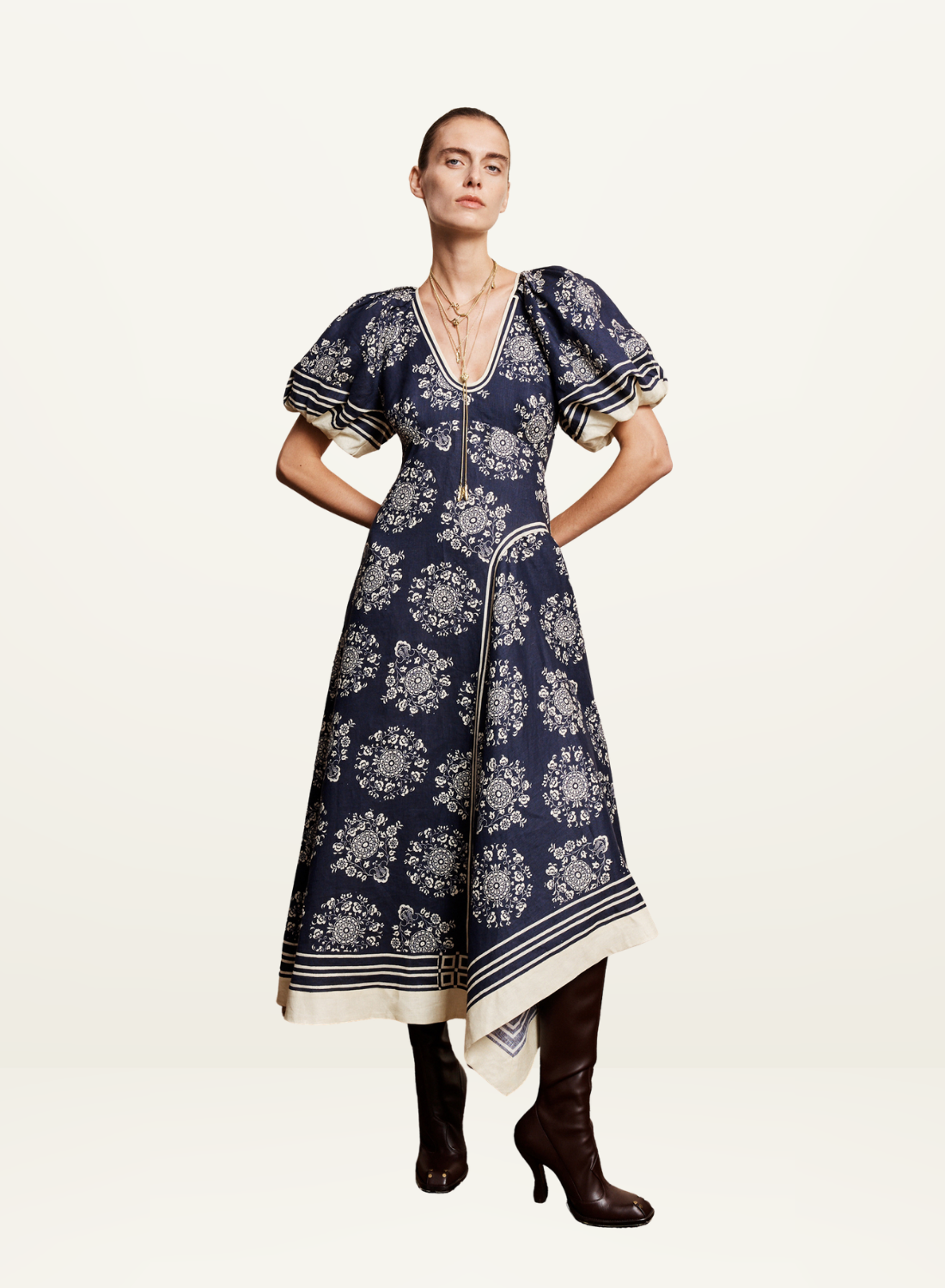 Alemais Banderra Midi Dress