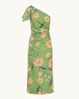 Kivari Eve One Shoulder Midi Dress