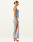 Layla Asymmetrical Ruffle Maxi Dress in SKY Shona Joy-Shona Joy-Frolic Girls