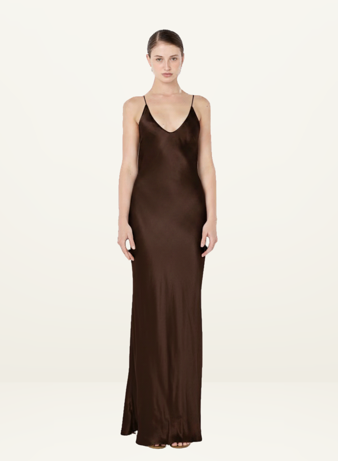 Bec + Bridge Florence Scoop Maxi Dress in Espresso