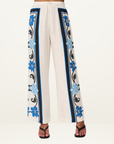 Azure Granada Flowers Pant BLUE IVORY By Johnny-By Johnny-Frolic Girls