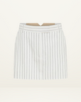 Jagger Mini Skirt WHITE PINSTRIPE Camilla and Marc-Camilla and Marc-Frolic Girls