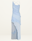 Layla Asymmetrical Ruffle Maxi Dress in SKY Shona Joy-Shona Joy-Frolic Girls