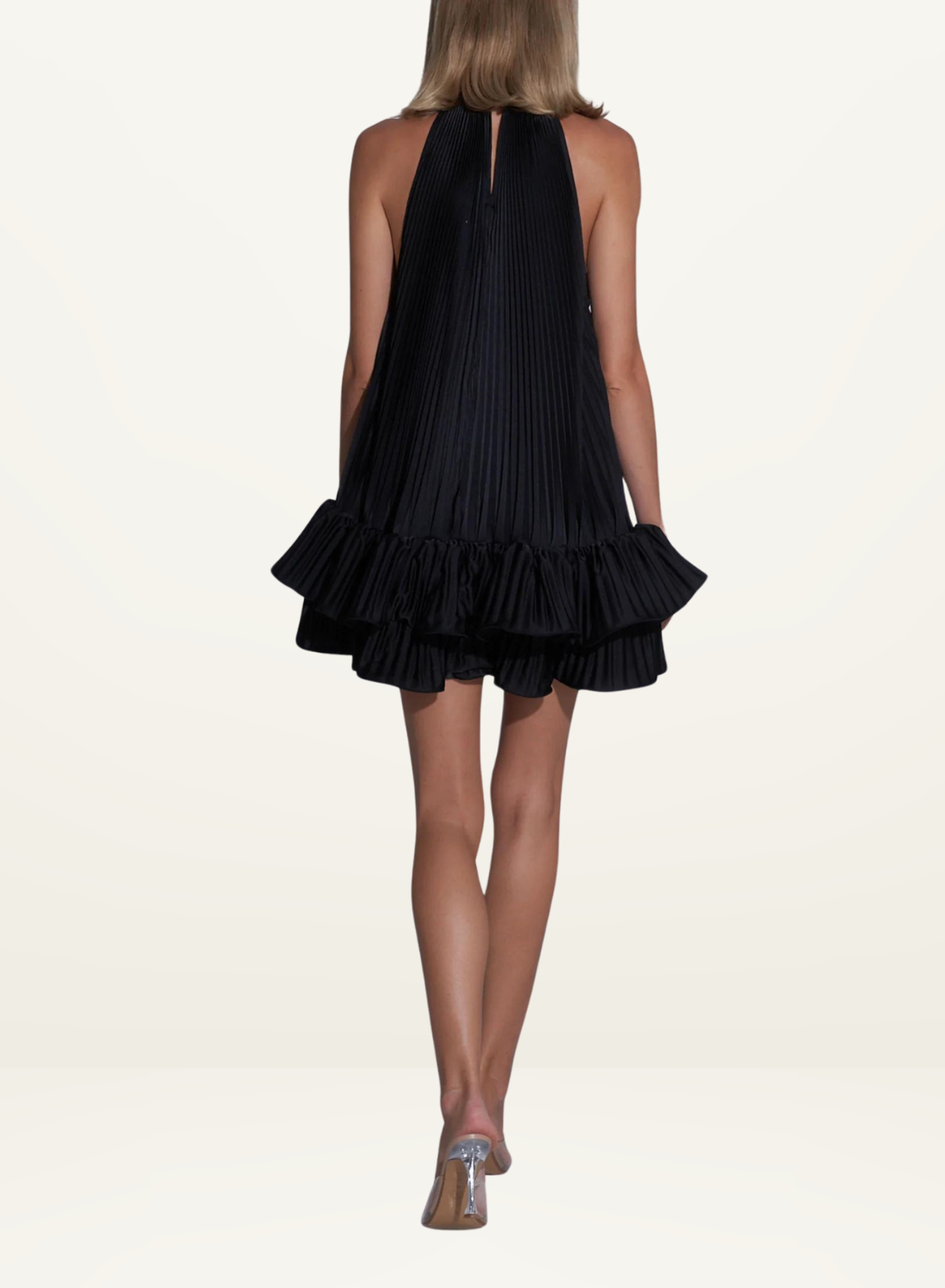 Soleil Mini Dress BLACK L'idee-L'IDEE-Frolic Girls