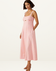 Sunlight Midi Dress BLUSH PINK Mon Renn-MØN RENN-Frolic Girls