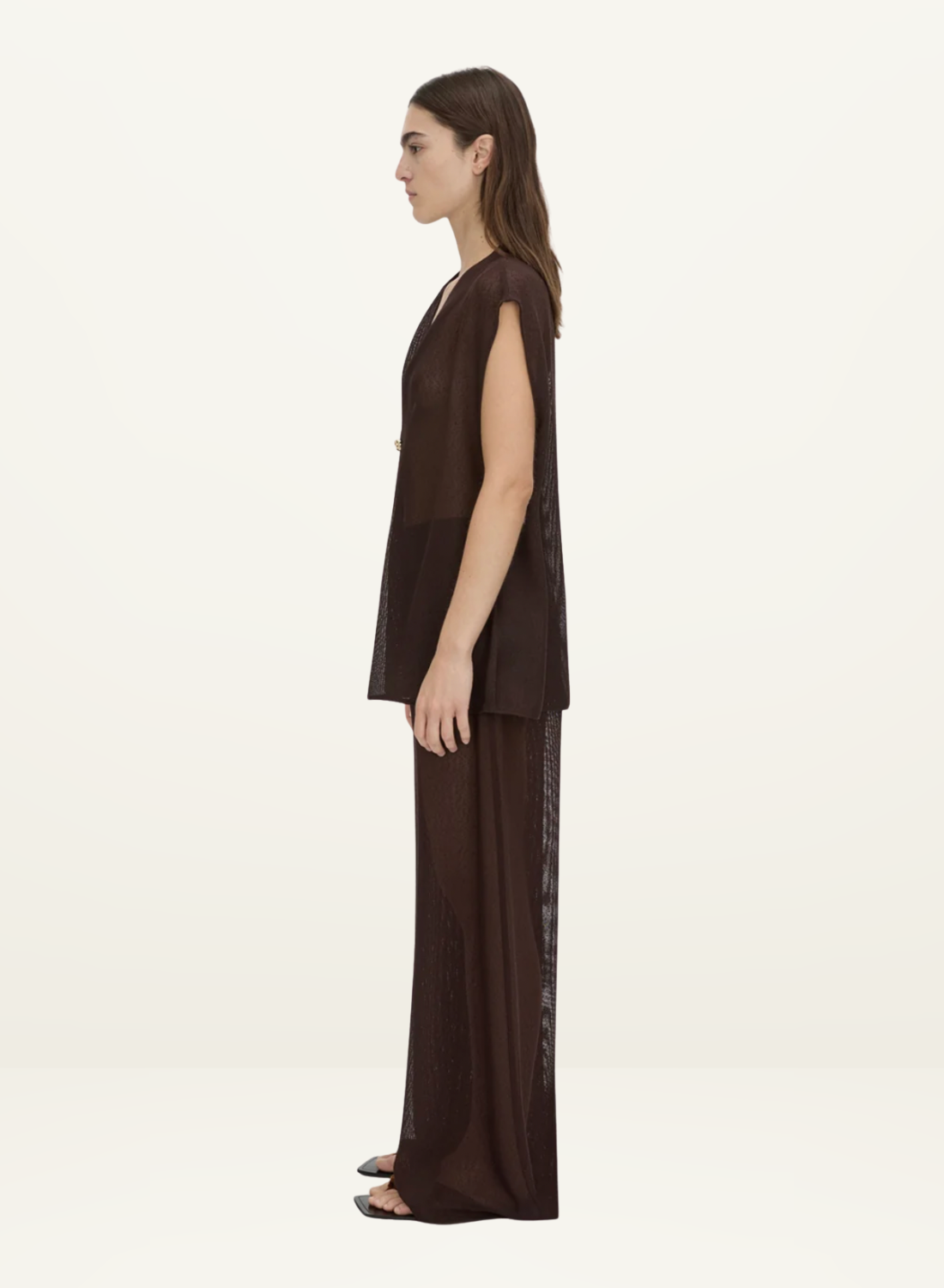 Camilla and Marc Tessara Pant in Chocolate