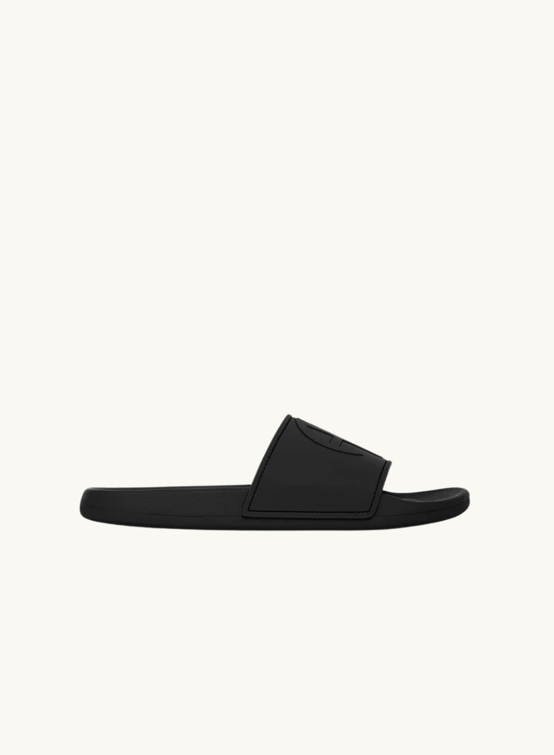 Isla Slides BLACK MONOGRAM Anine Bing