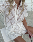 Kivari Izzy Short in Ivory