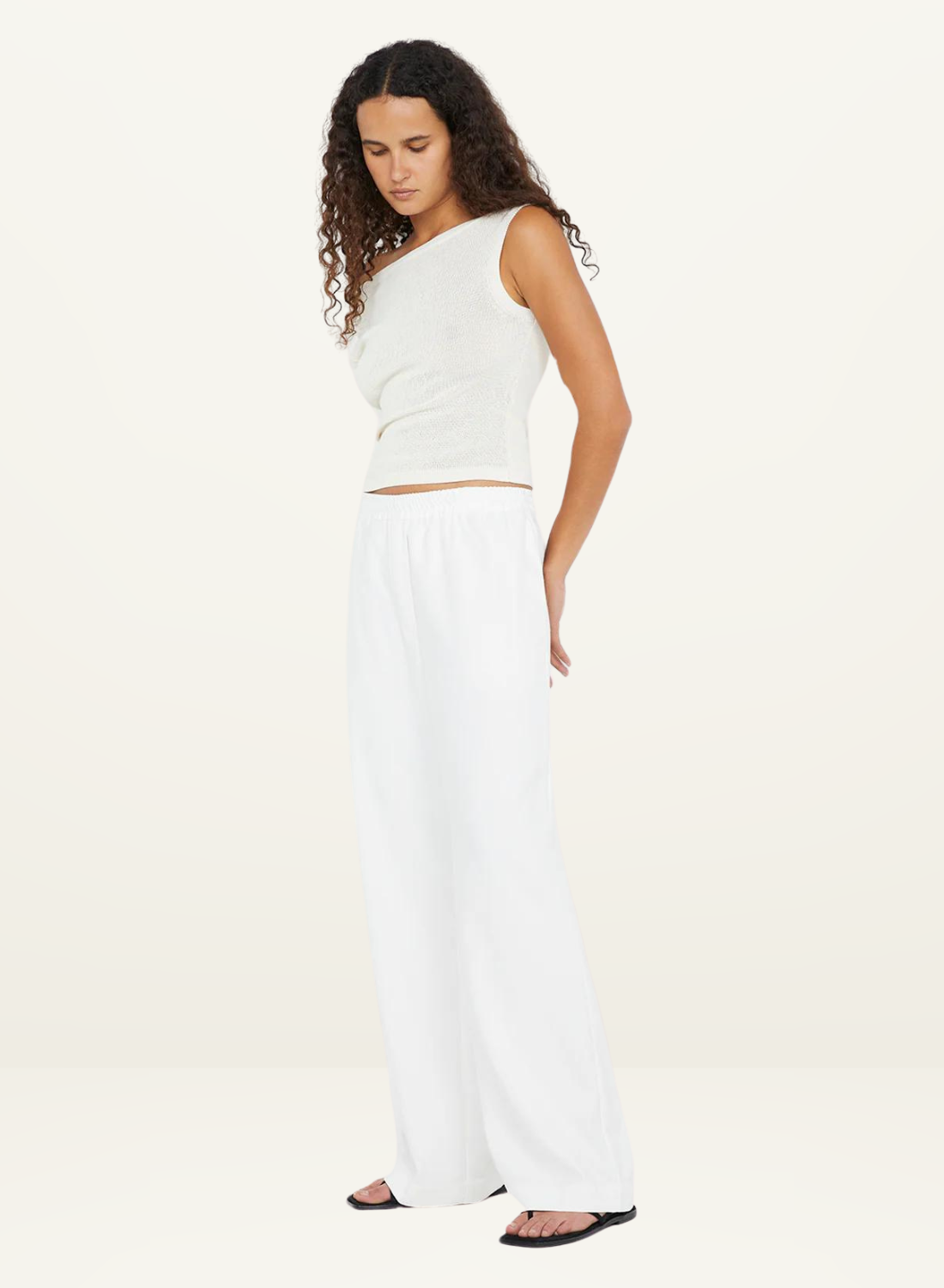 Ninah Drawstring Pant WHITE Bec + Bridge-Bec &amp; Bridge-Frolic Girls