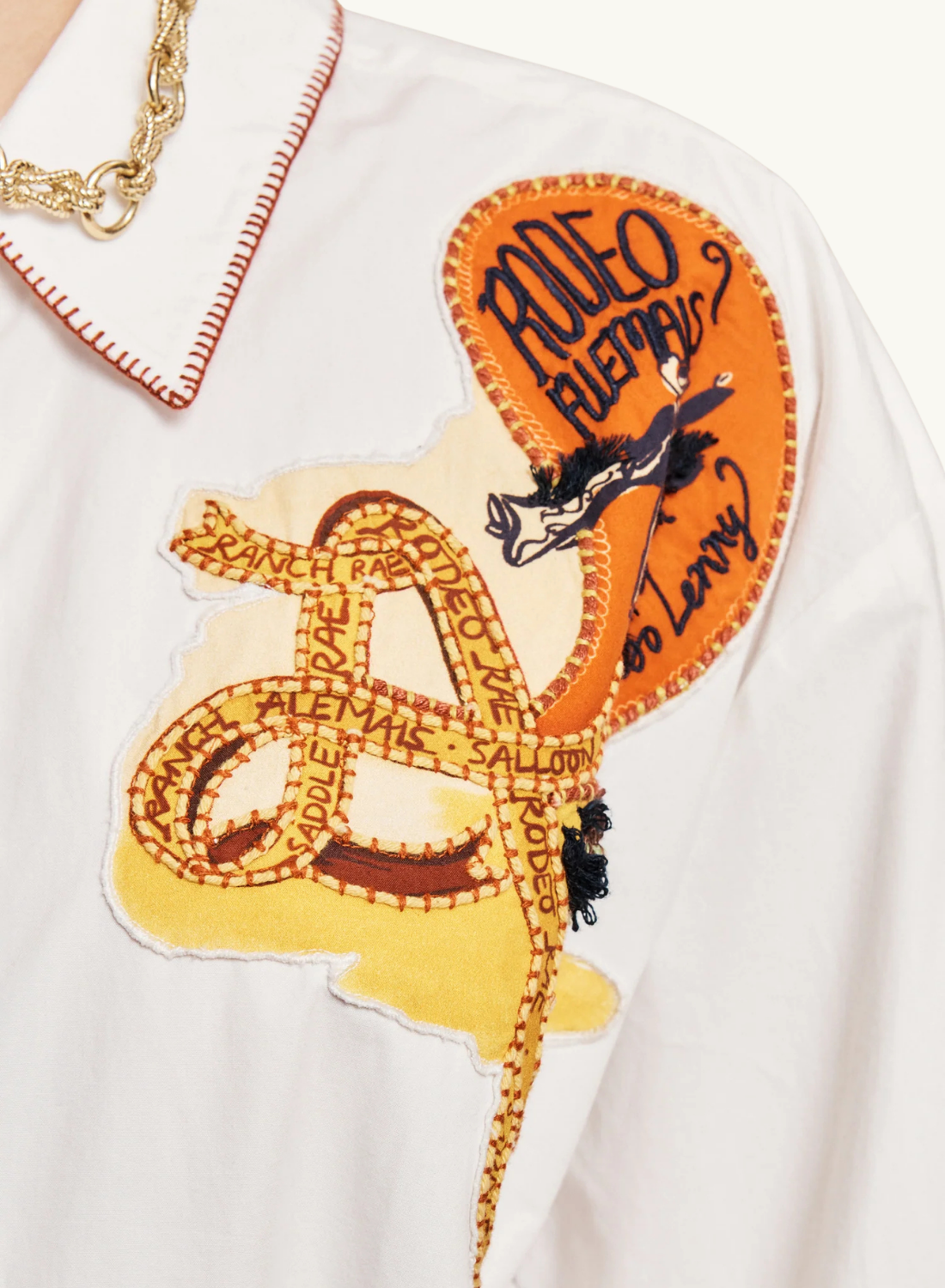 Alemais Westwood Embellished Shirt
