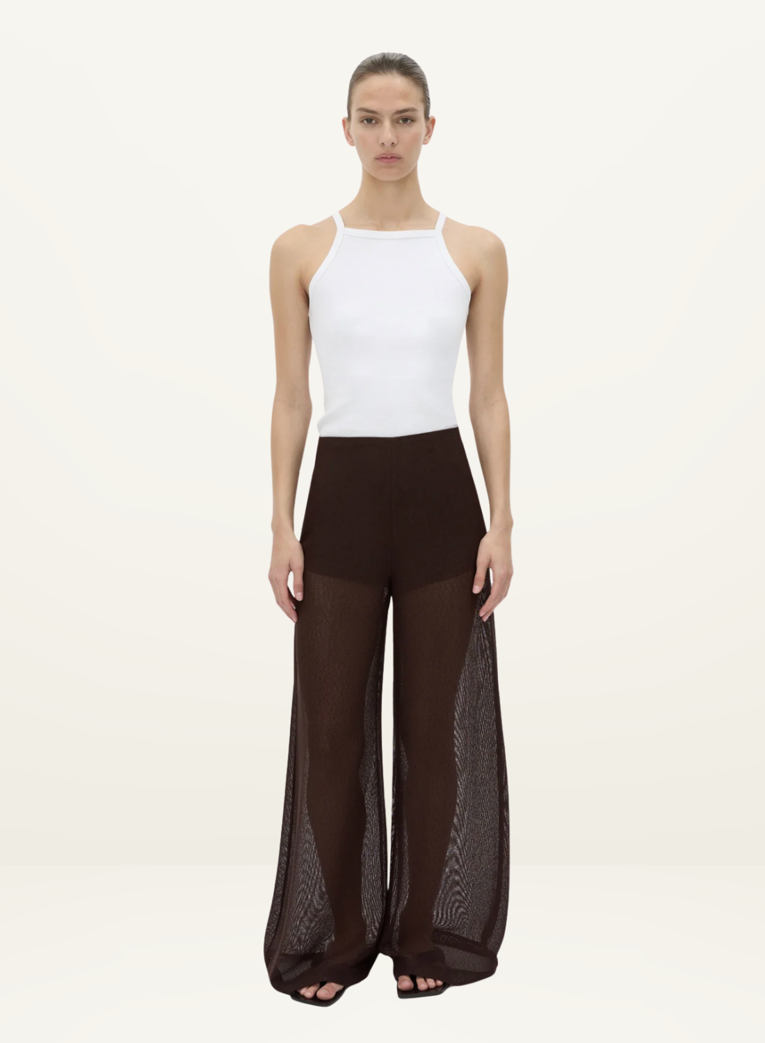 Camilla and Marc Tessara Pant in Chocolate