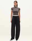 Bayse Bonnie Pant in Black